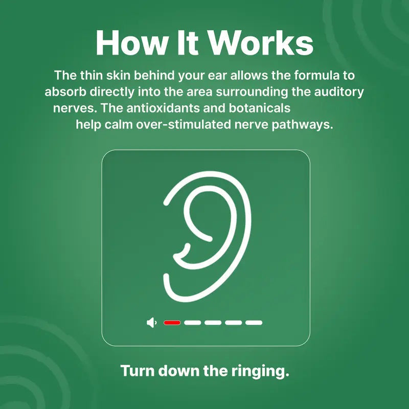 Sensory Support Roll-On 🌿 Calm Ear Noise & Promote Peace – With Benfotiamine & Essential Oils ✨