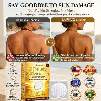 ☀️𝑶𝒇𝒇𝒊𝒄𝒊𝒂𝒍 𝑺𝒕𝒐𝒓𝒆 | ☀️ LUMIVO® 𝐒𝐮𝐧𝐥𝐞𝐬𝐬 𝐈𝐧𝐬𝐭𝐚𝐧𝐭 𝐁𝐫𝐨𝐧𝐳𝐞 𝐓𝐚𝐧𝐧𝐢𝐧𝐠 𝐌𝐢𝐜𝐫𝐨𝐧𝐞𝐞𝐝𝐥𝐞 𝐏𝐚𝐭𝐜𝐡 🇺🇸 (𝐉𝐮𝐬𝐭 𝐨𝐧𝐜𝐞 𝐚 𝐝𝐚𝐲) 𝐕𝐢𝐬𝐢𝐛𝐥𝐞 𝐁𝐫𝐨𝐧𝐳𝐞 𝐆𝐥𝐨𝐰 𝐢𝐧 𝟕 𝐃𝐚𝐲𝐬 ✅ 𝐍𝐨 𝐔𝐕, 𝐍𝐨 𝐎𝐫𝐚𝐧𝐠𝐞, 𝐍𝐨 𝐒𝐭𝐫𝐞𝐚𝐤𝐬, 𝐍𝐨 𝐃𝐇𝐀, 𝐍𝐨 𝐌𝐞𝐬𝐬.