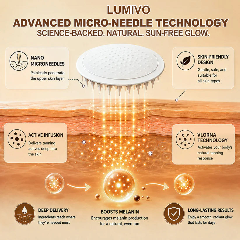 ☀️𝑶𝒇𝒇𝒊𝒄𝒊𝒂𝒍 𝑺𝒕𝒐𝒓𝒆 | ☀️ LUMIVO® 𝐒𝐮𝐧𝐥𝐞𝐬𝐬 𝐈𝐧𝐬𝐭𝐚𝐧𝐭 𝐁𝐫𝐨𝐧𝐳𝐞 𝐓𝐚𝐧𝐧𝐢𝐧𝐠 𝐌𝐢𝐜𝐫𝐨𝐧𝐞𝐞𝐝𝐥𝐞 𝐏𝐚𝐭𝐜𝐡 🇺🇸 (𝐉𝐮𝐬𝐭 𝐨𝐧𝐜𝐞 𝐚 𝐝𝐚𝐲) 𝐕𝐢𝐬𝐢𝐛𝐥𝐞 𝐁𝐫𝐨𝐧𝐳𝐞 𝐆𝐥𝐨𝐰 𝐢𝐧 𝟕 𝐃𝐚𝐲𝐬 ✅ 𝐍𝐨 𝐔𝐕, 𝐍𝐨 𝐎𝐫𝐚𝐧𝐠𝐞, 𝐍𝐨 𝐒𝐭𝐫𝐞𝐚𝐤𝐬, 𝐍𝐨 𝐃𝐇𝐀, 𝐍𝐨 𝐌𝐞𝐬𝐬.
