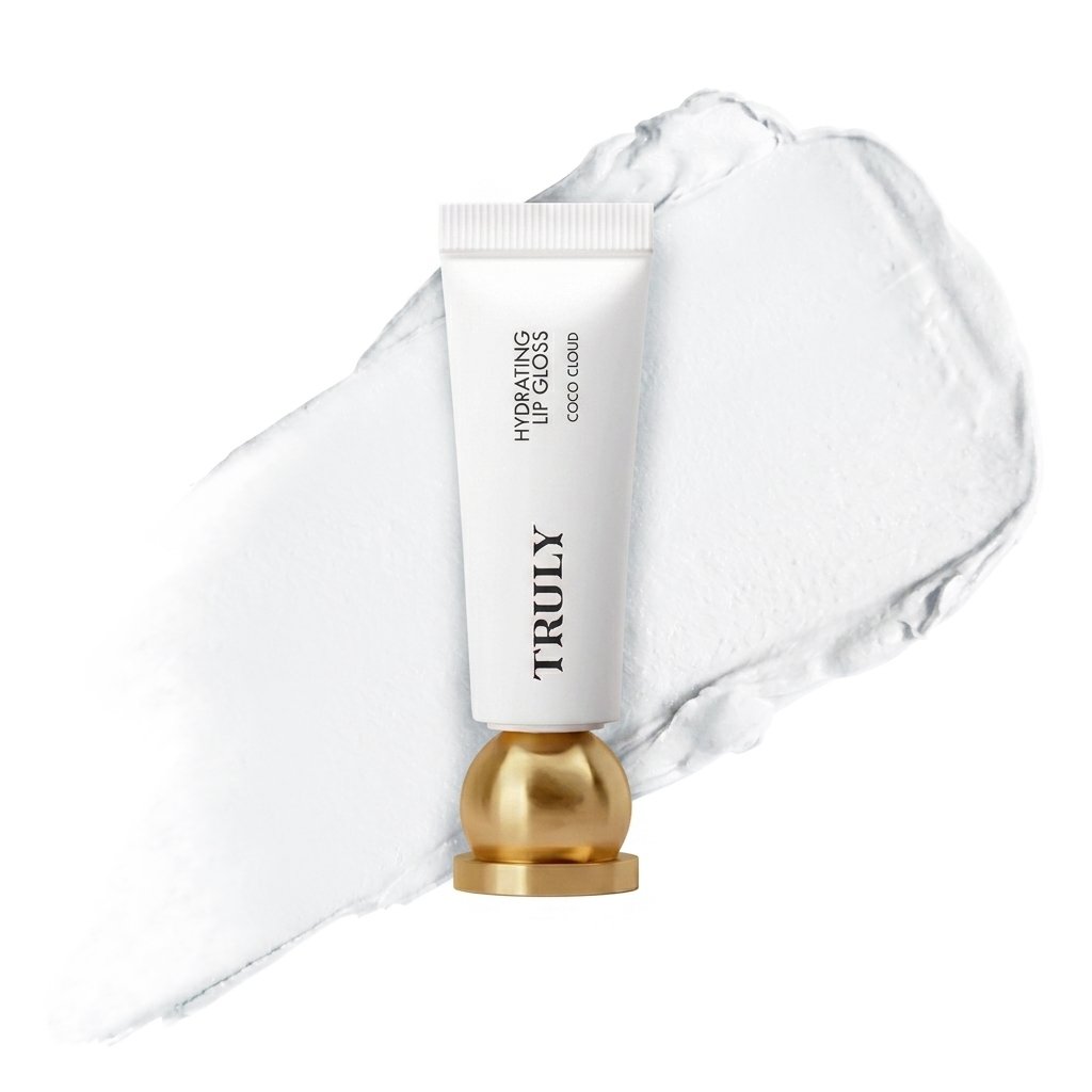 Hydrating Lip Gloss - High Shine & Tinted, Infused with Hyaluronic Acid, Jojoba Oil & Shea Butter