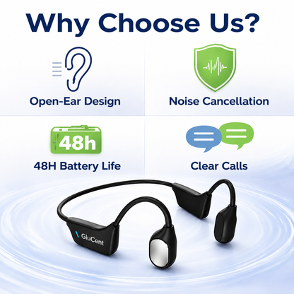 🔥 Final 2 Hours : Only Limited Stock Left🏆Pryxo® Bone Conduction Smart Hearing Headphones （Mayo Clinic Recommended）