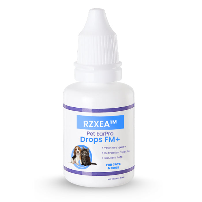 ✨70% OFF Ends in 10minute  | Daily Ear Care Made Simple for Pets | RZXEA™ Pet EarPro Drops FM+